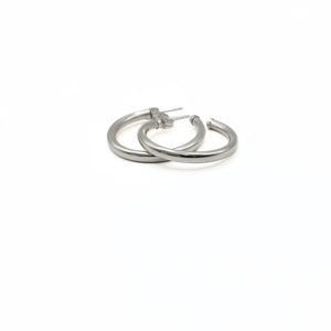 Erin Gray Paris Sterling Silver Post Hoops