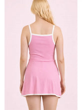 Load image into Gallery viewer, No Time For Change Activewear Slit Mini Dress in Pink