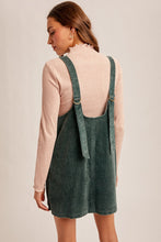 Load image into Gallery viewer, Mistakes Corduroy Pinafore Overall Dress