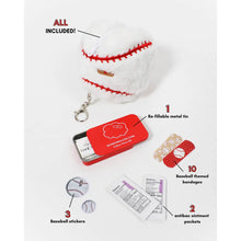 Load image into Gallery viewer, Baseball BooBoo Ball USA Keychain