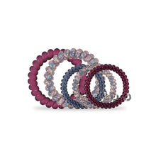 Load image into Gallery viewer, Teleties Mix Pack Hair Ties Purple Haze