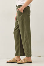 Load image into Gallery viewer, Dream Of You Wide Leg/Drawstring Waist Pants in Olive
