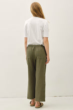 Load image into Gallery viewer, Dream Of You Wide Leg/Drawstring Waist Pants in Olive