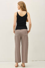 Load image into Gallery viewer, Dream Of You Wide Leg/Drawstring Waist Pants in Earth Grey