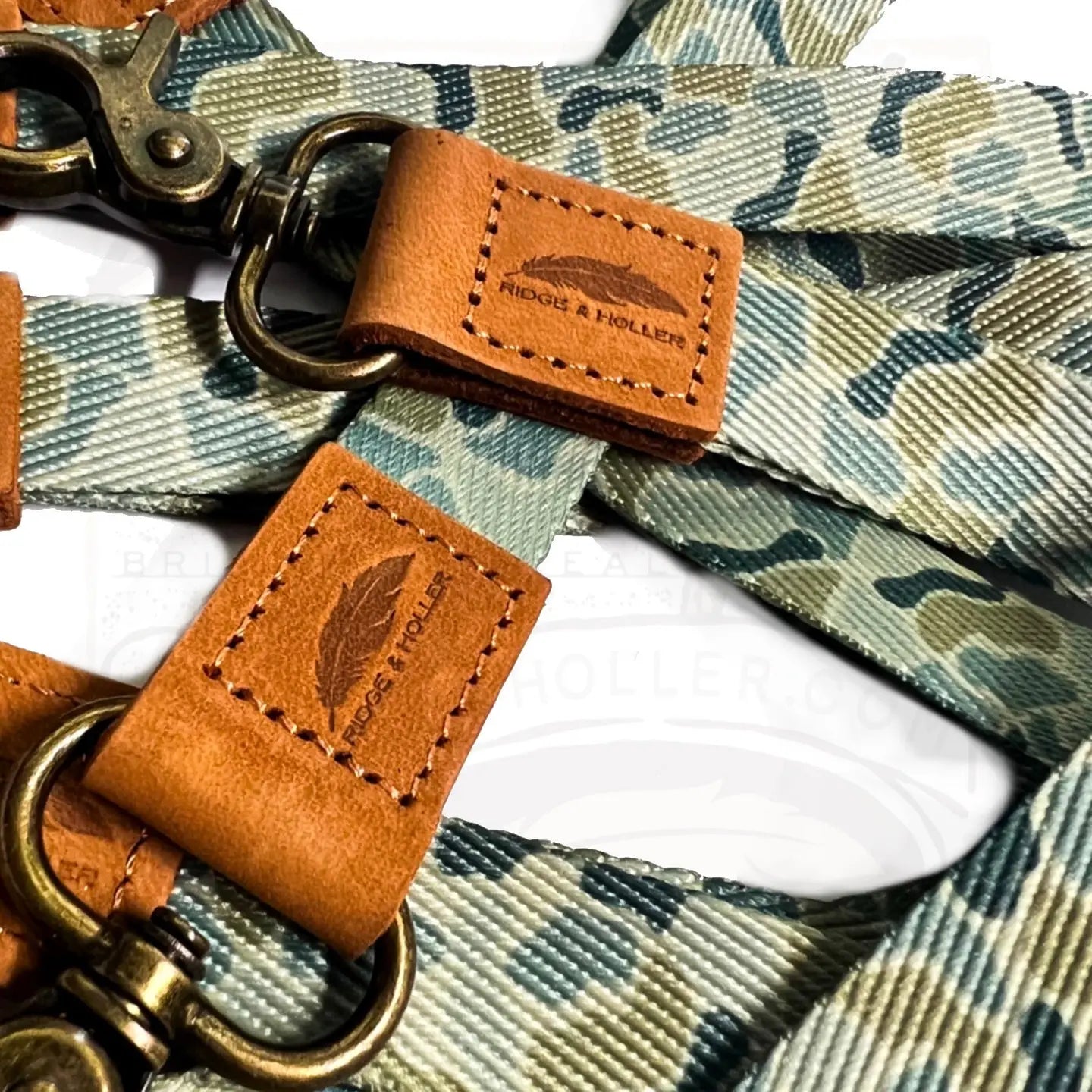 Ridge&Holler Fly High And Lay Low Camo Wrist Lanyard in Olive