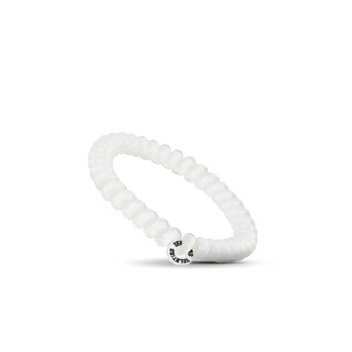 Teleties Small Hair Tie in Coconut White