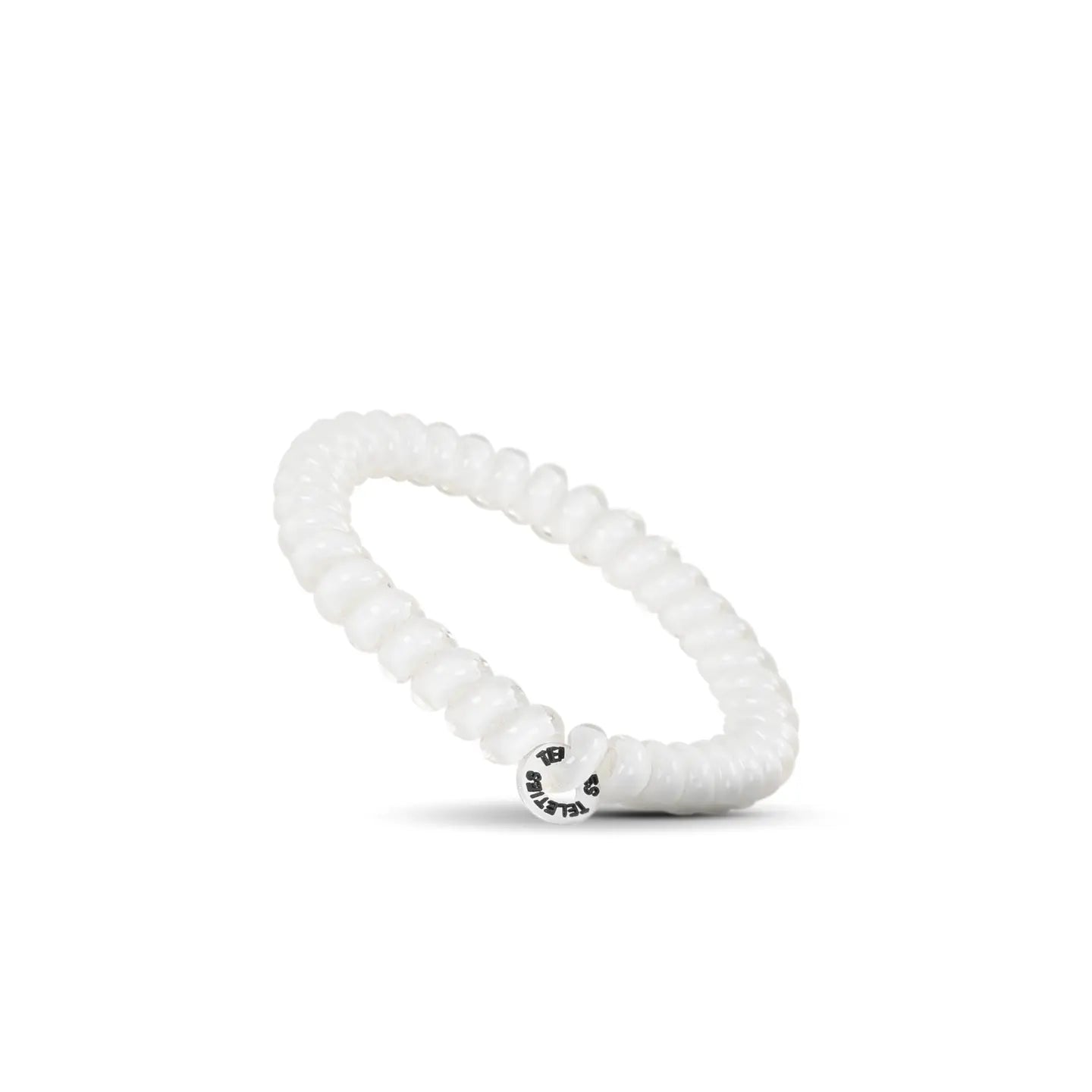 Teleties Small Hair Tie in Coconut White