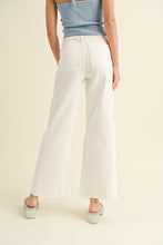Load image into Gallery viewer, Even If Straight Wide Leg Denim Pants in Cream