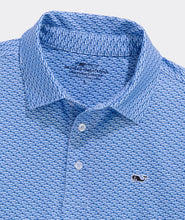 Load image into Gallery viewer, Vineyard Vines Printed Sankaty Polo in Bass Micro Jake Blue