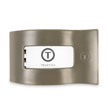 Load image into Gallery viewer, Teleties Large Flat Rectangle Clip Sage It Ain&#39;t So