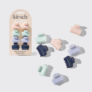 Kitsch Recycled Plastic Mini Cloud Clip 8pc Set