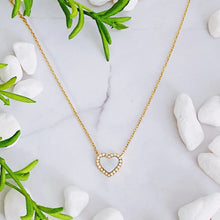 Load image into Gallery viewer, You Are My Love Gold Heart Necklace