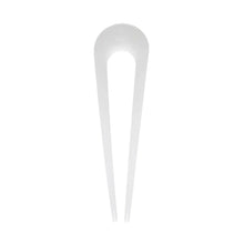 Load image into Gallery viewer, Teleties French Hair Pin in Coconut White