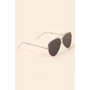 Reverse Lens Aviator Sunglasses Gold/Green