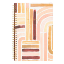 Load image into Gallery viewer, Church Notes Sunset Stripe by 1canoe2 Notebook