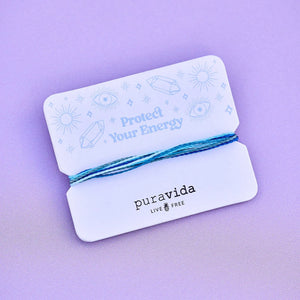 Puravida Protect Your Energy Bracelet Card