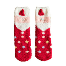 Load image into Gallery viewer, Christmas is in the Air Ornament Gift Fuzzy Socks