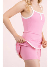 Load image into Gallery viewer, No Time For Change Activewear Slit Mini Dress in Pink
