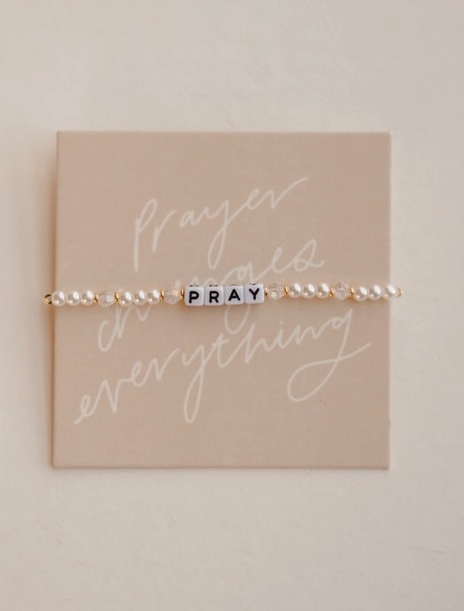 Dear Heart Pray Bracelet