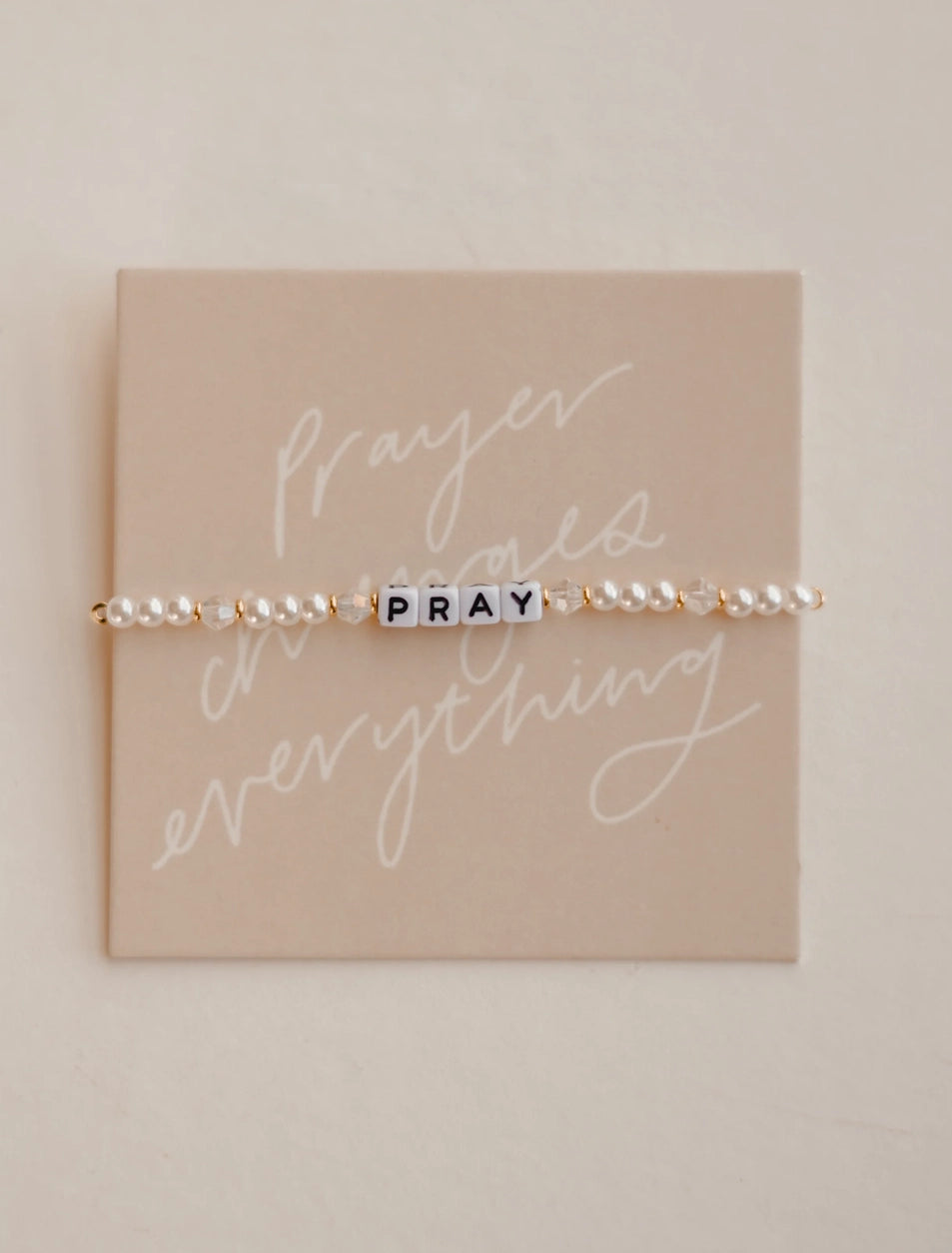 Dear Heart Pray Bracelet