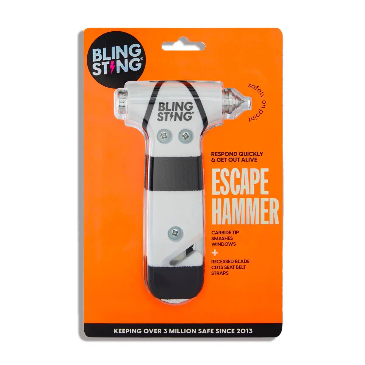 Emergency Escape Hammer in White