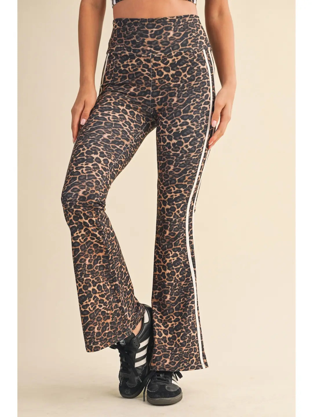 Watch It Burn High Waist Flare Pants
