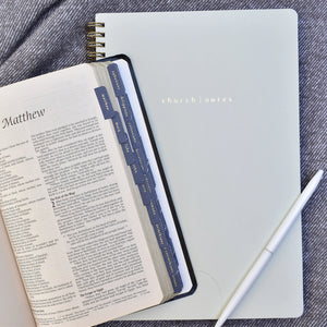 Church Notes Dove Grey Notebook