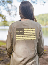 Load image into Gallery viewer, Old Row 80s Camo Flag LS Tee