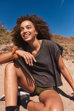 Load image into Gallery viewer, Free People My Time Tee in Black