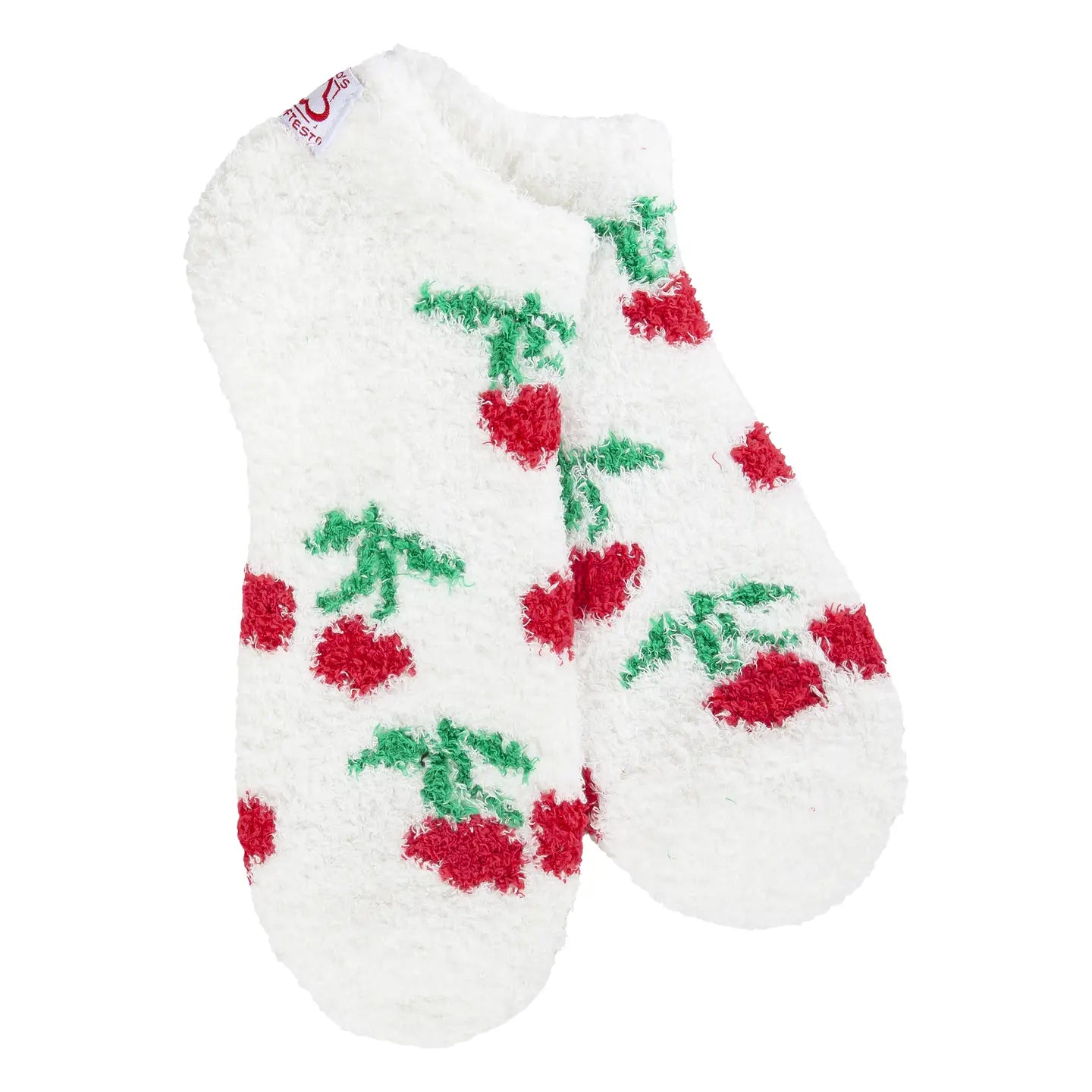 World's Softest Socks Cozy Low Cherries