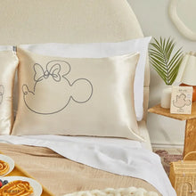 Load image into Gallery viewer, Kitsch &amp; Mickey and Minnie Mrs. Mouse Standard Satin Pillowcase