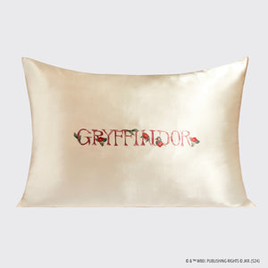 Harry Potter x Kitsch Gryffindor Standard Satin Pillowcase