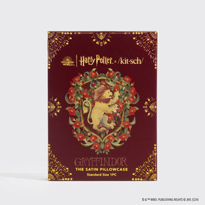 Harry Potter x Kitsch Gryffindor Standard Satin Pillowcase