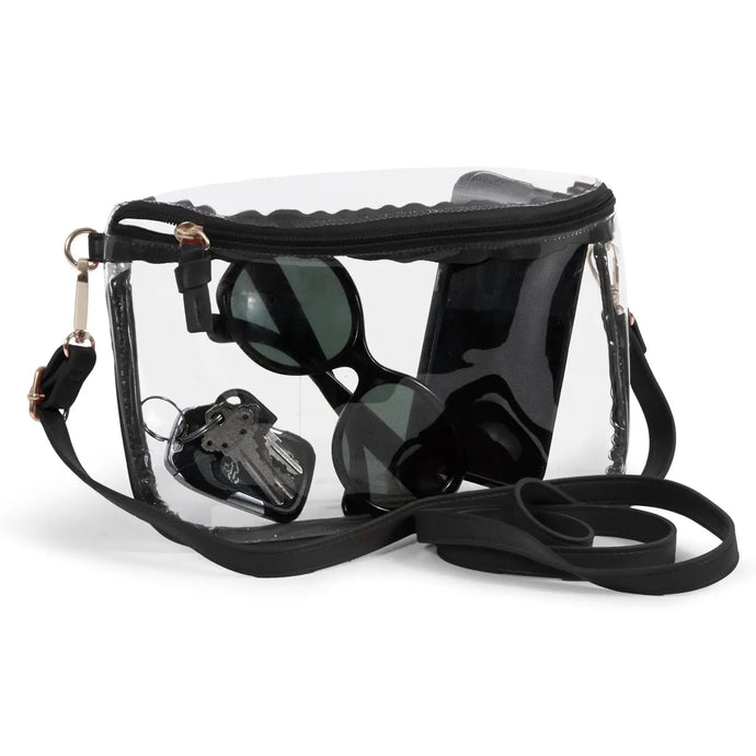 Lexi Clear Purse Black