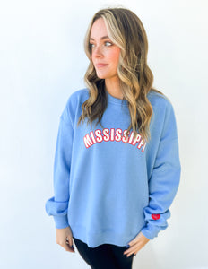 Mississippi Red Addyson Nicole Company Royce Sweatshirt