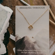 Load image into Gallery viewer, Dear Heart Breaking Through Necklace