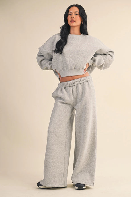 Moving Around Cozy Fleece Oversized Sweatshirt