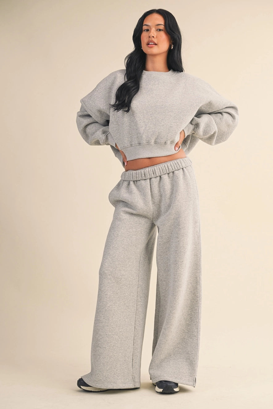 Moving Around Cozy Fleece Oversized Sweatshirt