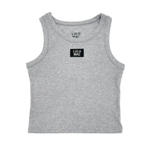 Load image into Gallery viewer, Lulu Mac DD Solid Sport Grey Tank Tops