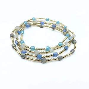 Erin Gray The Key West Gold-Filled and Waterproof Bracelet Turquoise