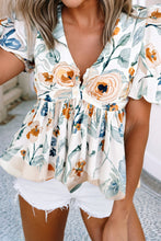 Load image into Gallery viewer, Headed Home To You Floral Top