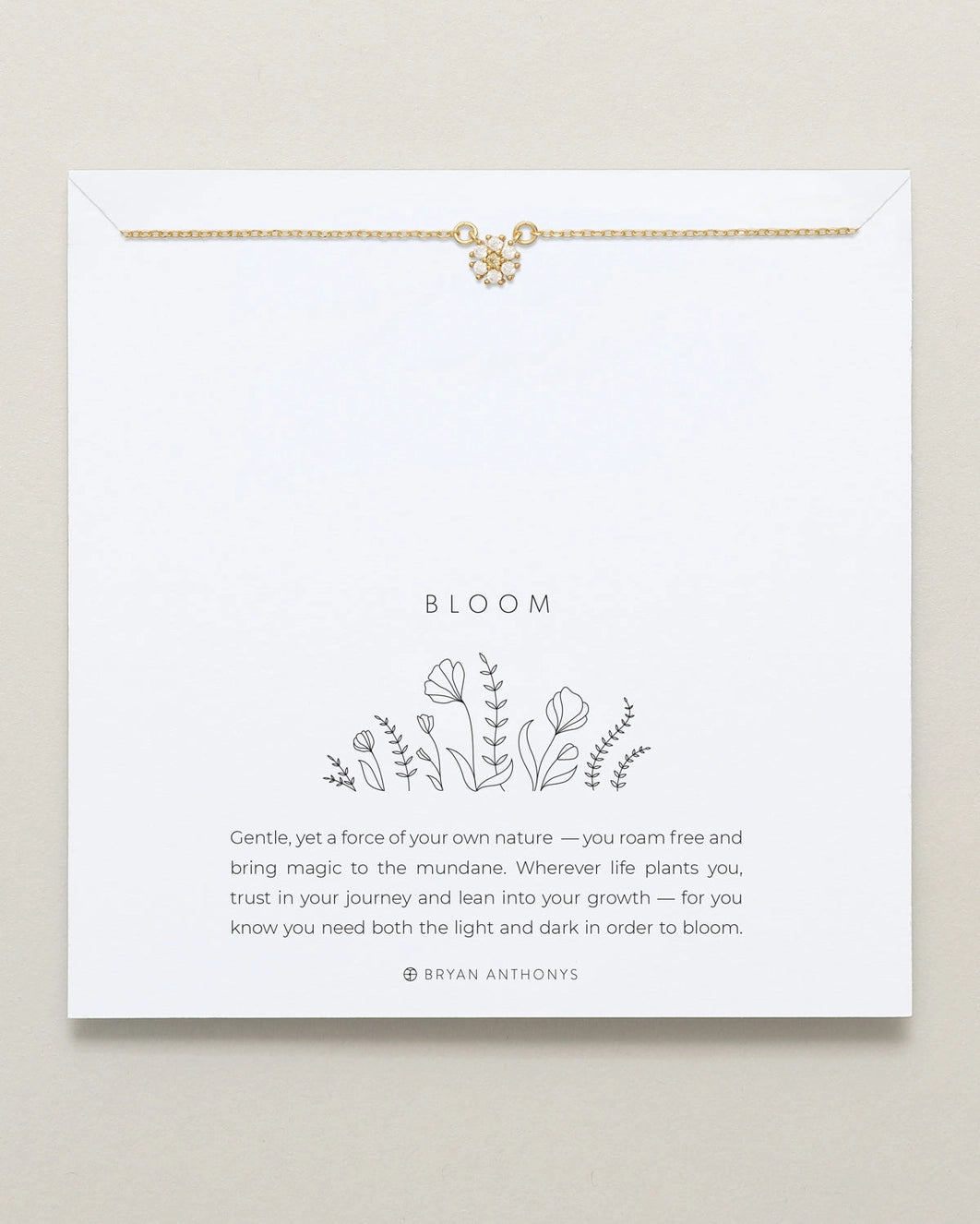 Bryan Anthonys Bloom Dainty Necklace