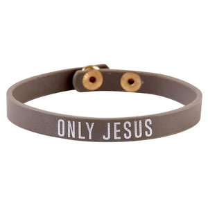 Only Jesus Snap Bracelet