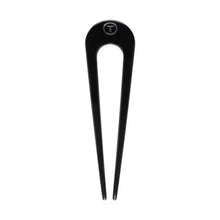 Load image into Gallery viewer, Teleties French Hair Pin in Jet Black