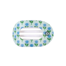 Load image into Gallery viewer, Teleties Medium Flat Round Clip-Blue Marigold