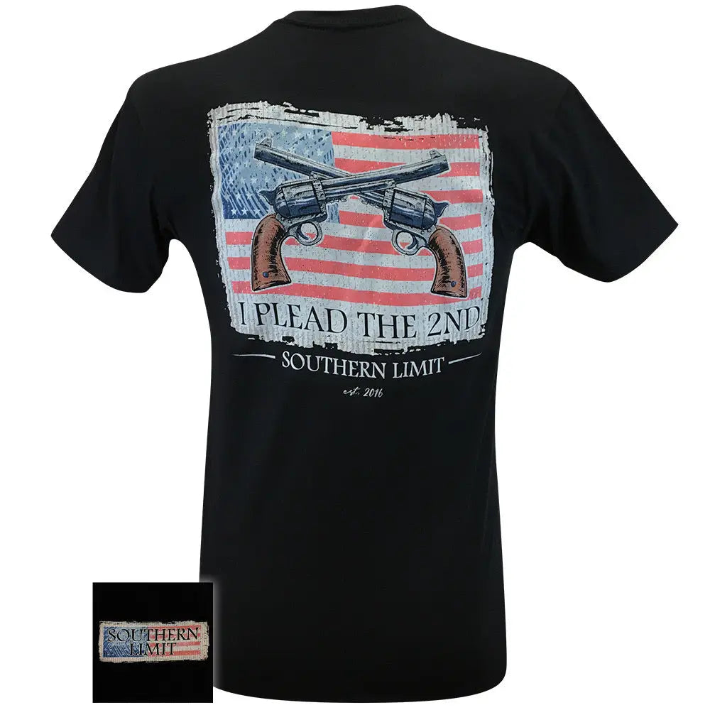 Southern Limit Plead SS Tee in Black