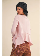 Load image into Gallery viewer, Waited All Year Cotton Slub LS Layering Top