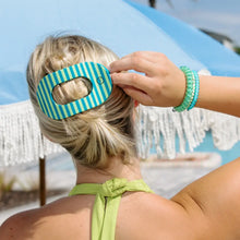 Load image into Gallery viewer, Teleties Large Flat Round Clip-Cabana Cutie