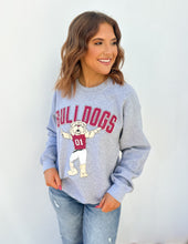 Load image into Gallery viewer, Mississippi State Bulldogs Cartoon Mascot Thrifted Sweatshirt