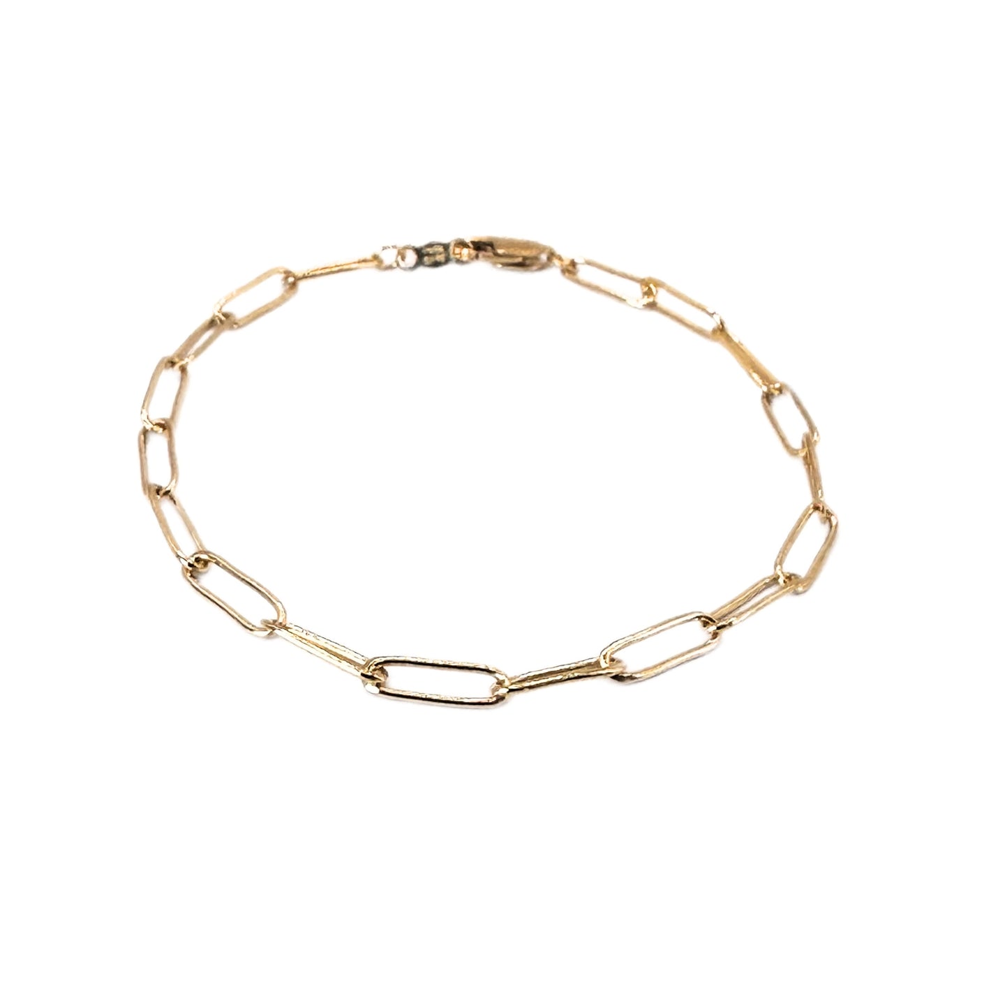 Erin Gray Essential Petite Paperclip Links Bracelet